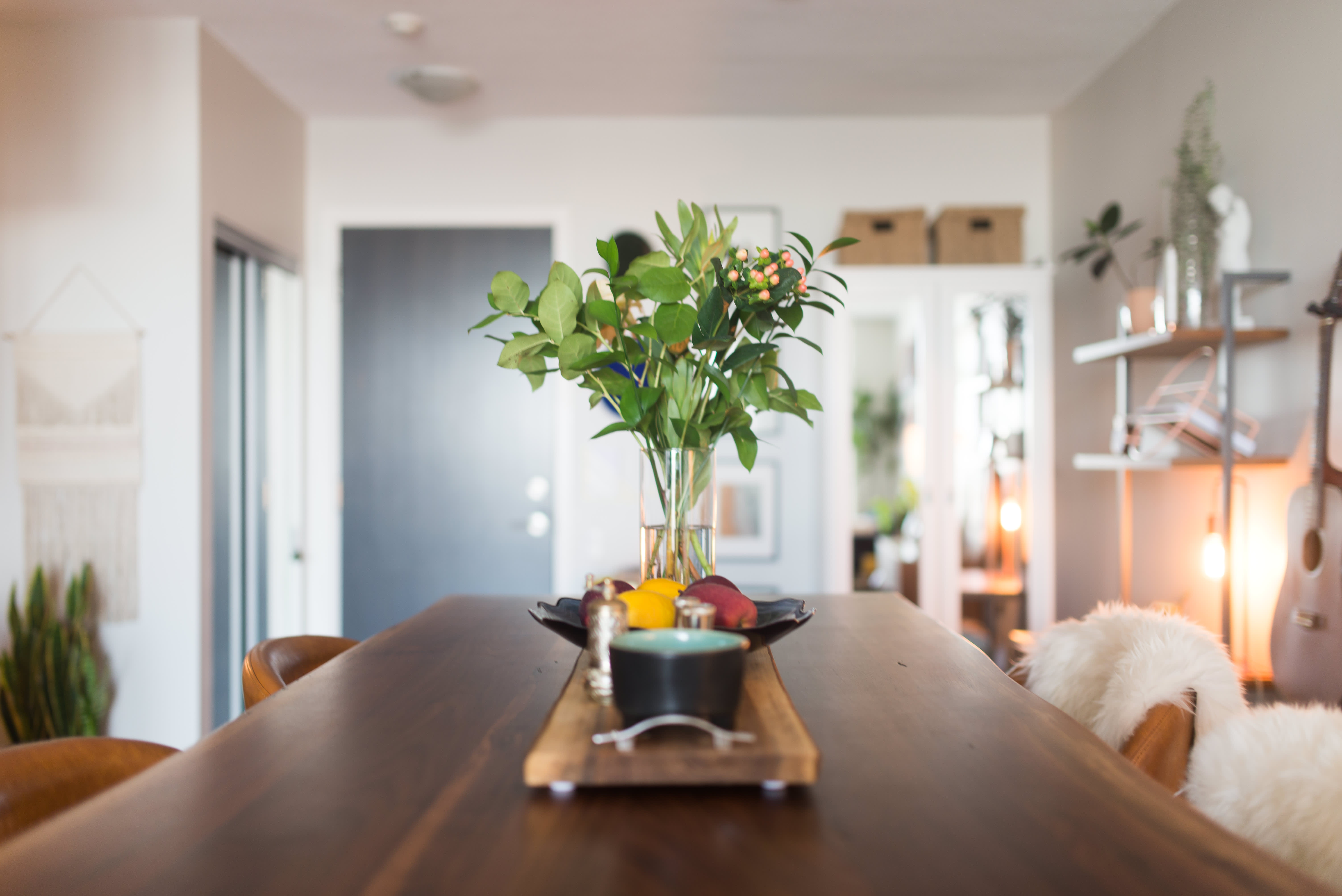 House Tour A Modern Bohemian Downtown Condo With Views Apartment Therapy